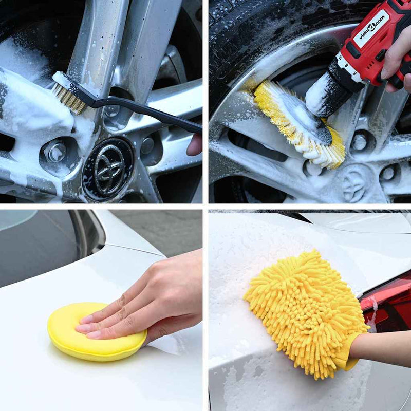 ギャラリービューアに画像をロードする, Vidaxl auto borstelset multikleur poly rattan
