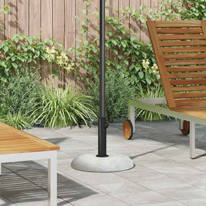 Vidaxl parasolvoet lichtgrijs ø 45 x 33 cm betonkleurig