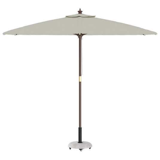 Vidaxl parasolvoet lichtgrijs ø 45 x 40 cm betonkleurig