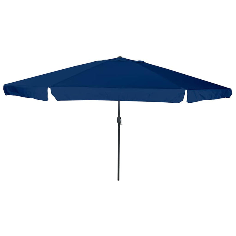 Chargez l'image dans la visionneuse de la galerie, Vidaxl tuinparasol azurblauw 395 x 395 x 245 cm polyester en staal
