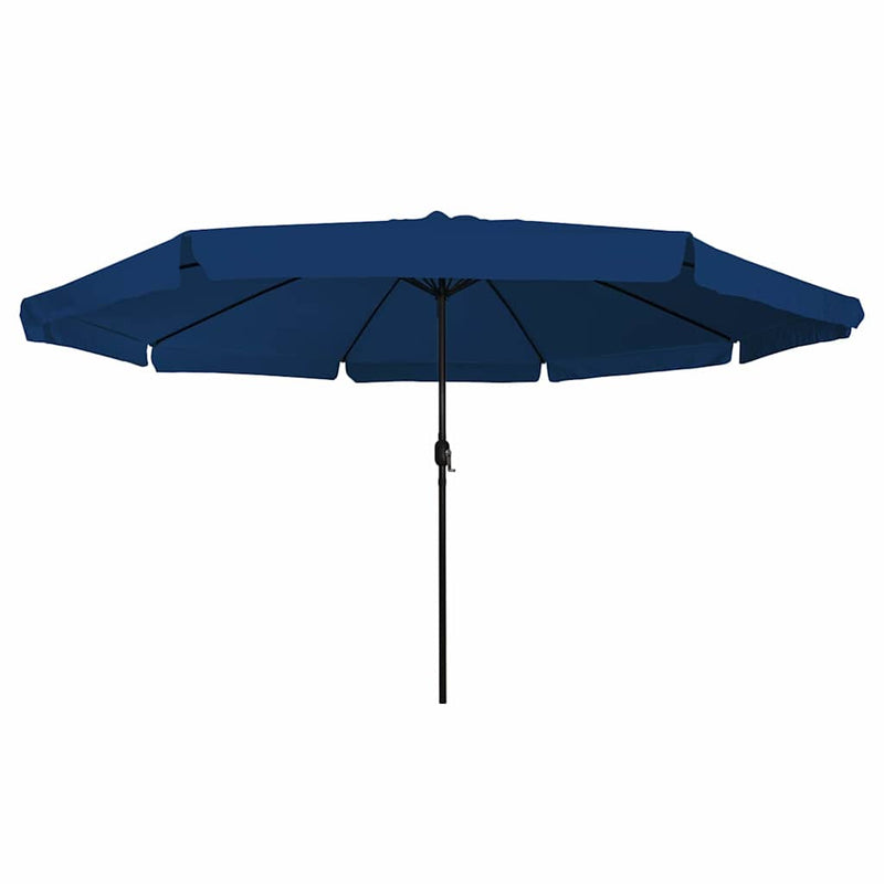 Chargez l'image dans la visionneuse de la galerie, Vidaxl tuinparasol azurblauw 395 x 395 x 245 cm polyester en staal
