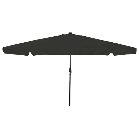 Vidaxl tuinparasol zwart 395 x 395 x 245 cm polyester