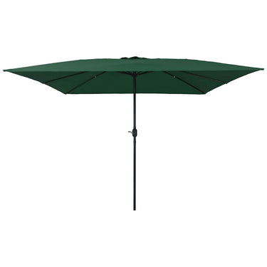 Vidaxl tuinparasol groen 295 x 295 x 245 cm polyester en staal