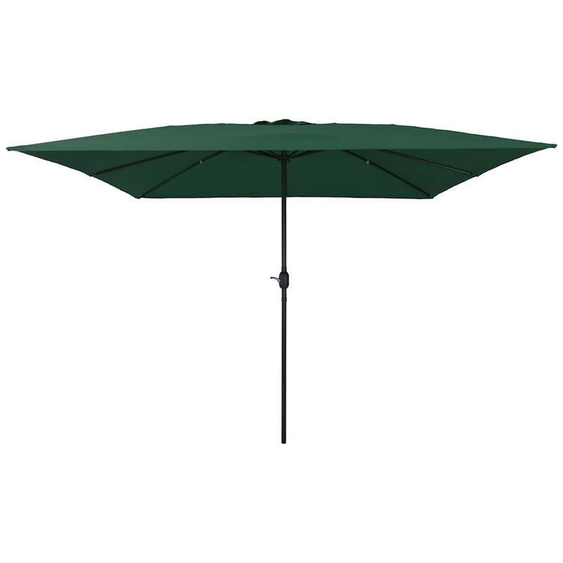 ギャラリービューアに画像をロードする, Vidaxl tuinparasol groen 295 x 295 x 245 cm polyester en staal
