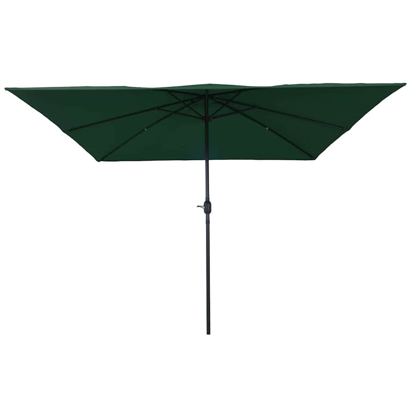 ギャラリービューアに画像をロードする, Vidaxl tuinparasol groen 295 x 295 x 245 cm polyester en staal
