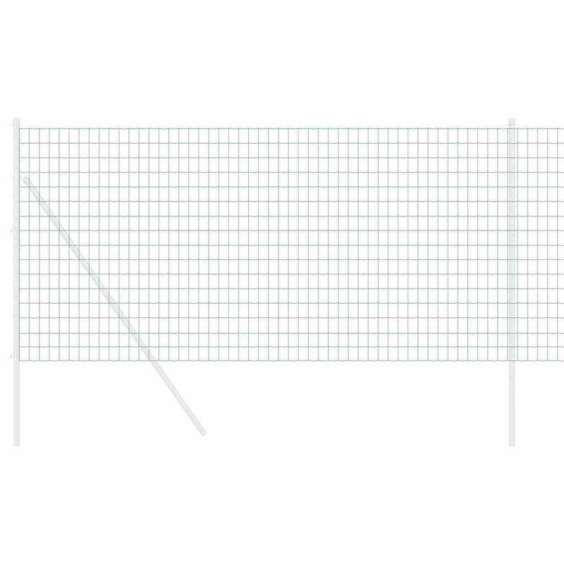 Chargez l'image dans la visionneuse de la galerie, Vidaxl euro hek groen 1,2 x 10 m pvc-gecoat ijzer
