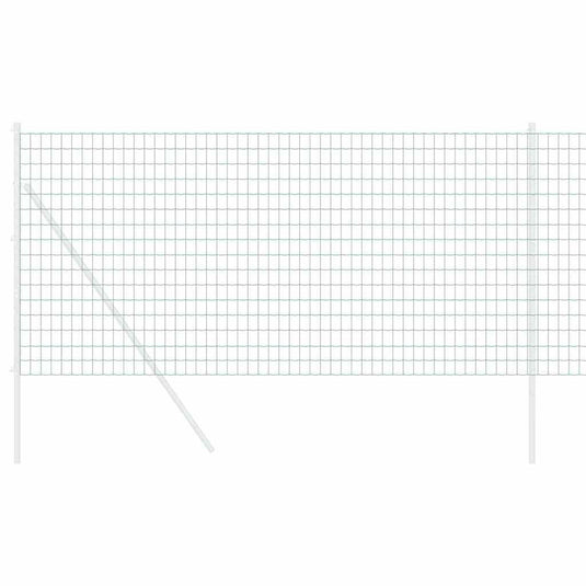 Vidaxl euro hek groen 1,2 x 10 m pvc-gecoat ijzer