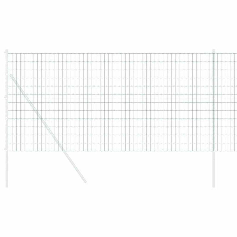 Afbeelding laden in galerijviewer, Vidaxl euro hek groen 1 x 10 m pvc-gecoat ijzer
