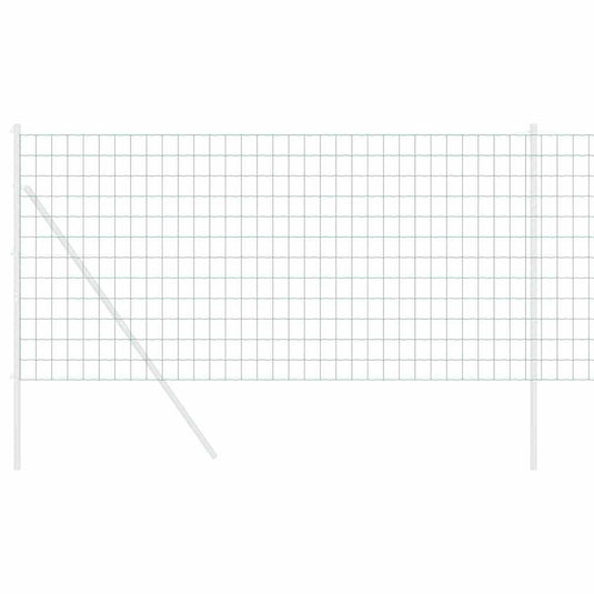 Vidaxl euro hek groen 1 x 10 m pvc-gecoat ijzer