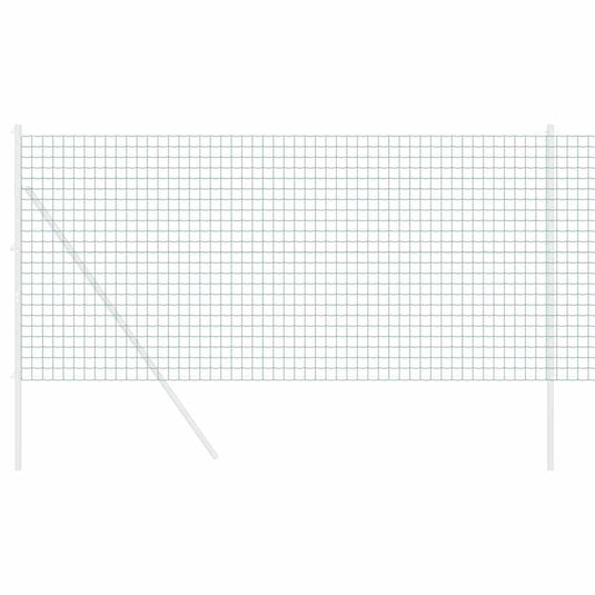 Vidaxl euro hek groen 1 x 25 m pvc-gecoat ijzer