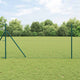 Vidaxl euro hek groen 1,2 x 25 m pvc-gecoat ijzer