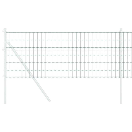 Vidaxl euro hek groen 0,4 x 50 m pvc-gecoat ijzer