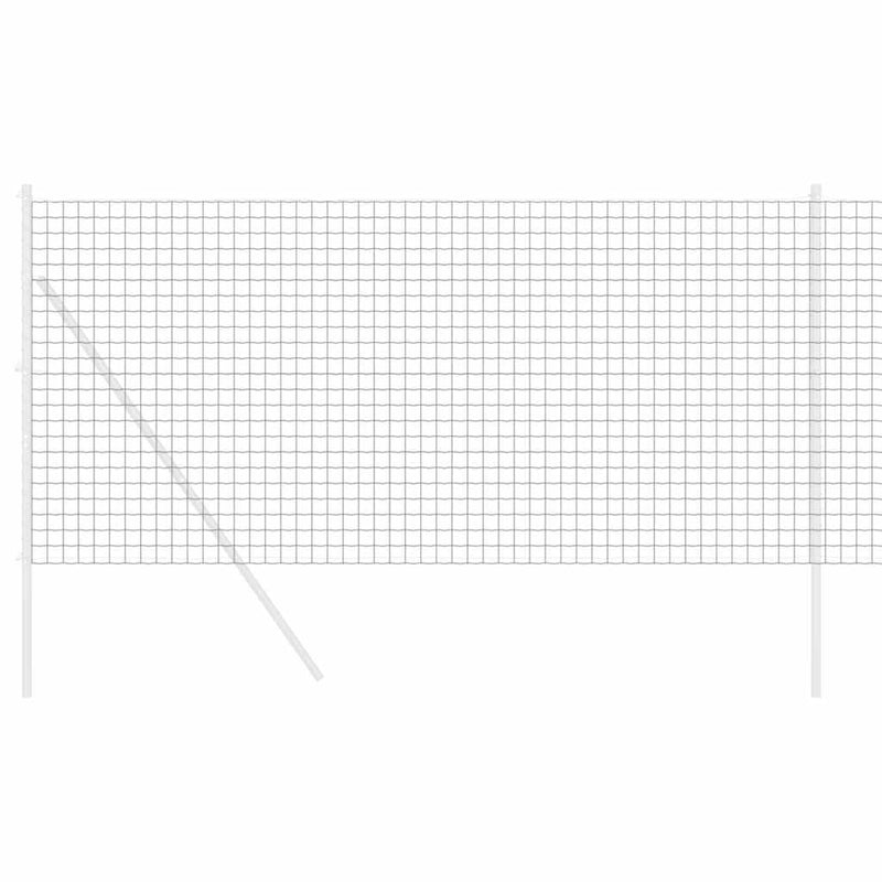 Afbeelding laden in galerijviewer, Vidaxl euro hek grijs 1,4 x 10 m pvc-gecoat ijzer
