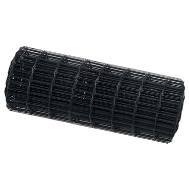 Vidaxl euro hek grijs 0,4 x 50 m pvc-gecoat ijzer