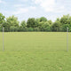 Vidaxl afrasteringspaal 22 pcs zilver 120 cm staal