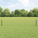 Vidaxl hek met paal groen 0,4 x 10 m staal en pvc