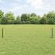 Vidaxl hek met paal groen 0,4 x 10 m staal en pvc