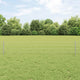 Vidaxl hek met paal zilver 0,4 x 25 m staal