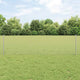 Vidaxl hek met paal zilver 0,6 x 10 m staal