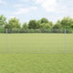 Vidaxl hek met paal zilver 1 x 25 m staal