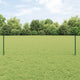 Vidaxl hek met paal groen 0,6 x 10 m staal en pvc