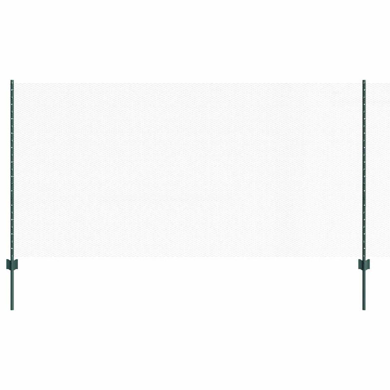 Chargez l'image dans la visionneuse de la galerie, Vidaxl hek met paal groen 1,2 x 25 m staal
