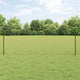 Vidaxl hek met paal grijs 0,5 x 25 m staal