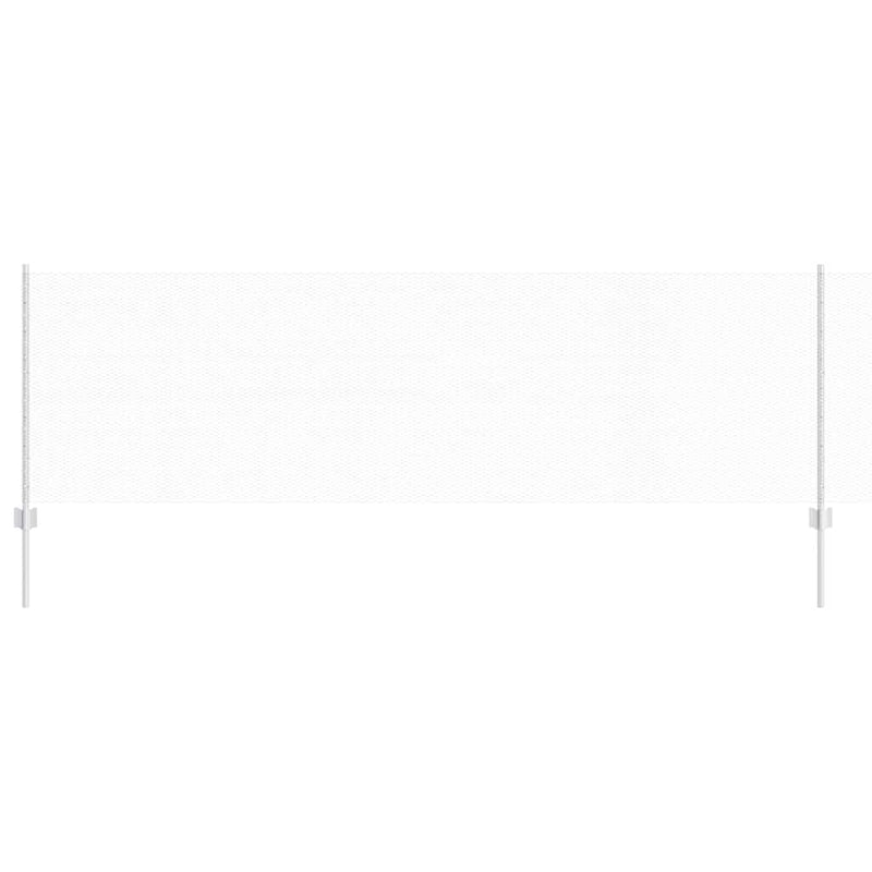 Afbeelding laden in galerijviewer, Vidaxl hek met paal zilver 0,8 x 10 m staal
