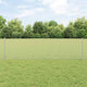 Vidaxl hek met paal zilver 0,6 x 50 m staal