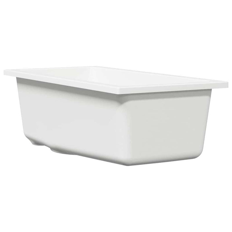 ギャラリービューアに画像をロードする, Vidaxl keukenwasbak wit 21 x 44 x 14 cm graniet
