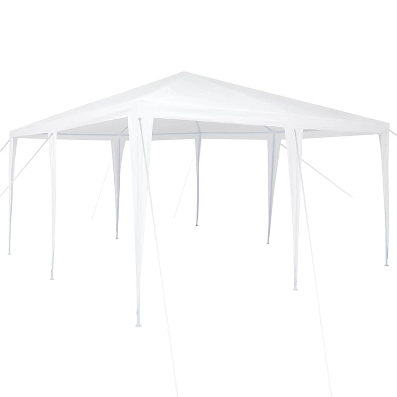 Chargez l'image dans la visionneuse de la galerie, Vidaxl partytent wit 400 x 400 x 266 cm polyethyleen en staal
