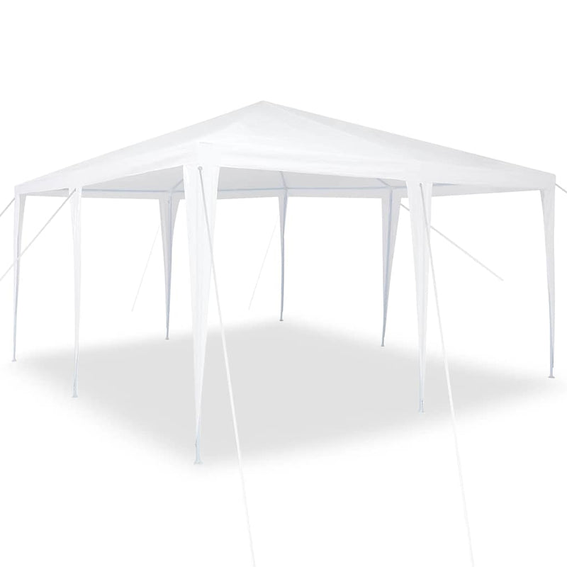 Chargez l'image dans la visionneuse de la galerie, Vidaxl partytent wit 400 x 400 x 266 cm polyethyleen en staal
