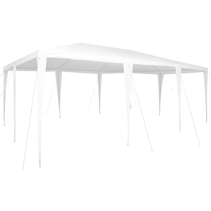 Chargez l'image dans la visionneuse de la galerie, Vidaxl partytent wit 600 x 400 x 266 cm polyethyleen en staal
