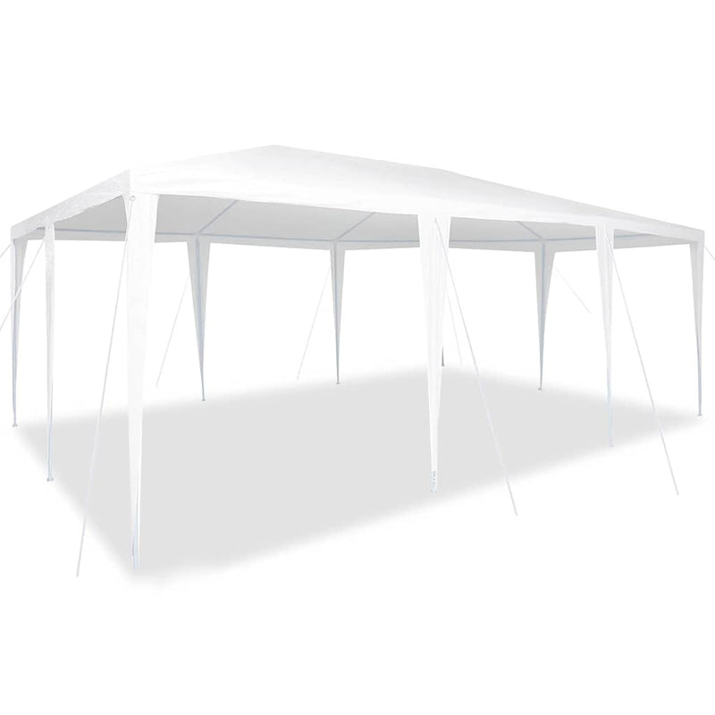 Chargez l'image dans la visionneuse de la galerie, Vidaxl partytent wit 600 x 400 x 266 cm polyethyleen en staal
