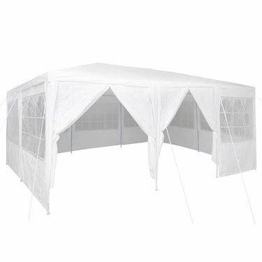 Vidaxl partytent wit 600 x 400 x 266 cm polyetheen