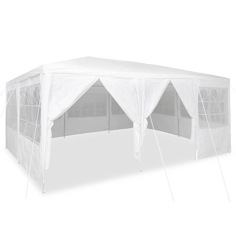 Chargez l'image dans la visionneuse de la galerie, Vidaxl partytent wit 600 x 400 x 266 cm polyetheen
