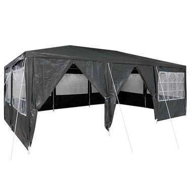 Vidaxl partytent antraciet 600 x 400 x 266 cm polyetheen