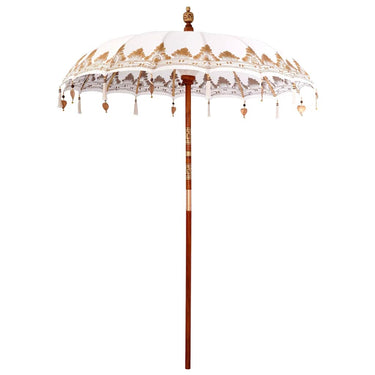 Vidaxl balinese parasol crème 185 x 185 x 260 cm
