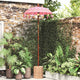Vidaxl balinese parasol roze 125 x 125 x 260 cm