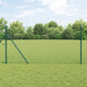 Vidaxl kettenschakelhek groen 10 x 1,2 m staal