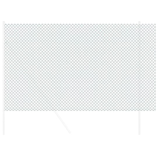 Vidaxl kettenschakelhek groen 10 x 1,6 m staal