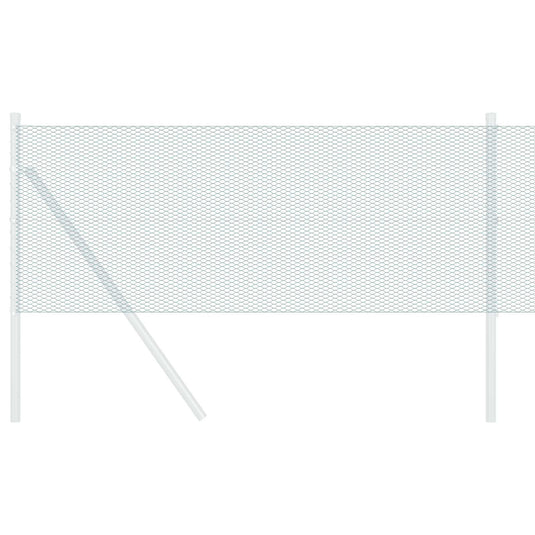 Vidaxl hexagon hek groen 0.4 x 10 m staal