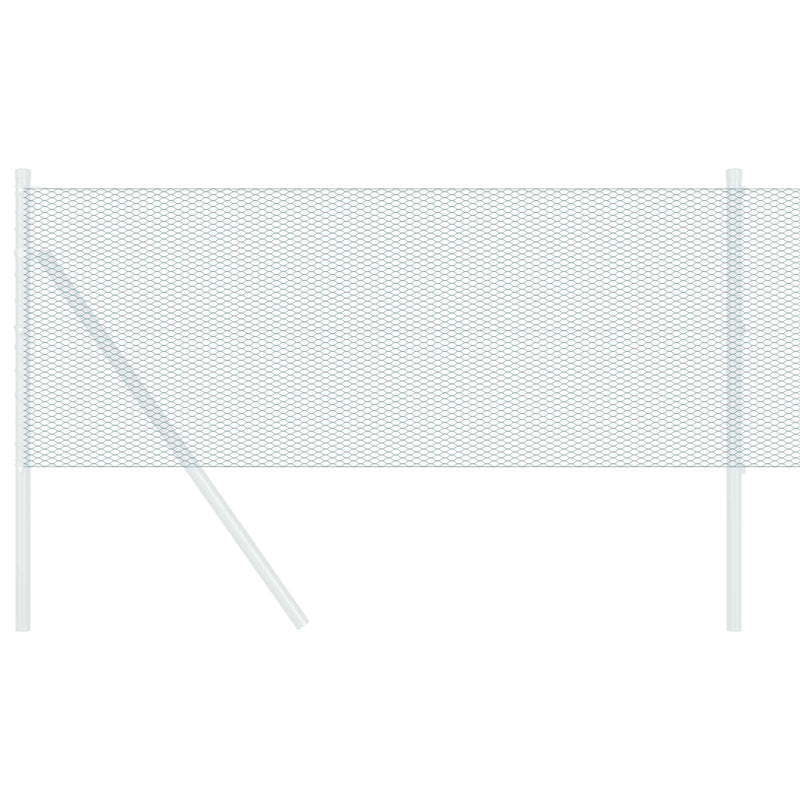 Afbeelding laden in galerijviewer, Vidaxl hexagon hek groen 0,8 x 10 m pvc
