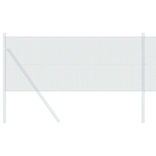 Vidaxl hexagon hek groen 0,6 x 25 m pvc