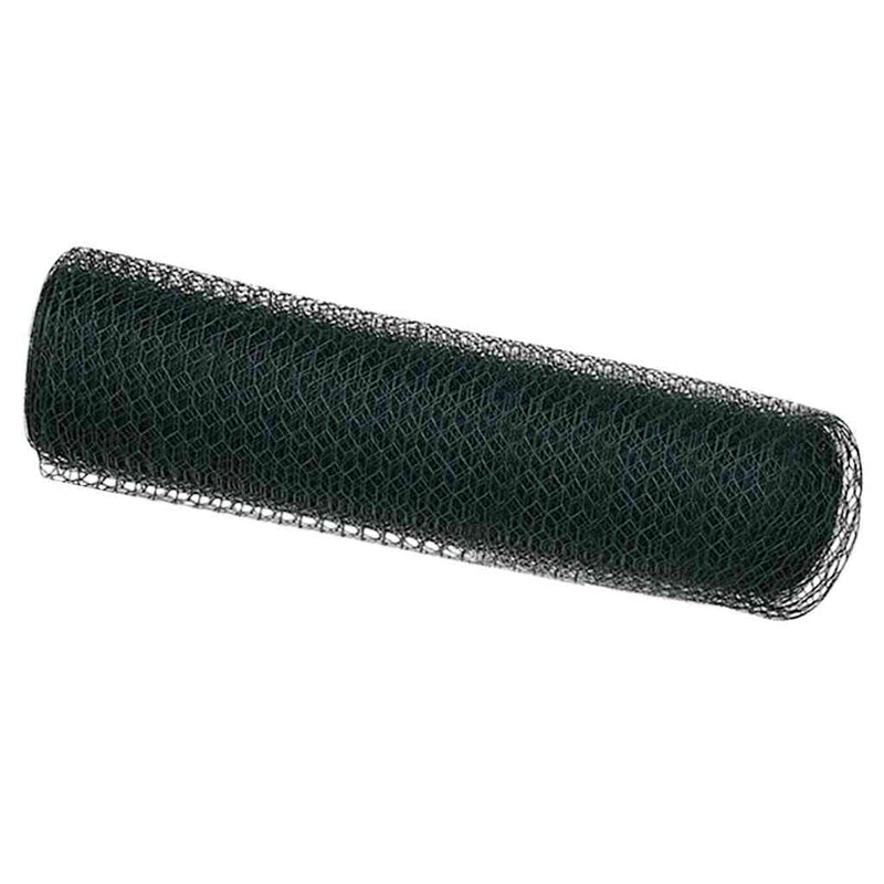 Afbeelding laden in galerijviewer, Vidaxl hexagon hek groen 0,6 x 100 m pvc
