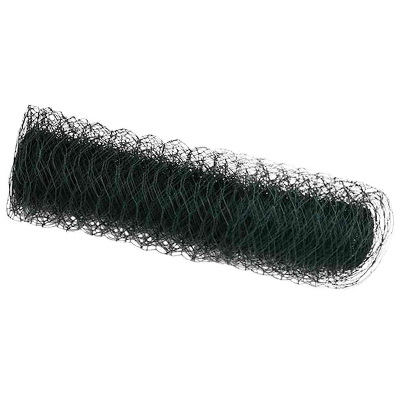 Afbeelding laden in galerijviewer, Vidaxl hexagon hek groen 0,8 x 100 m pvc
