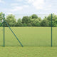 Vidaxl hexagon hek groen 1,5 x 100 m pvc