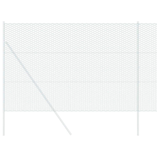 Vidaxl hexagon hek groen 1,6 x 100 m pvc