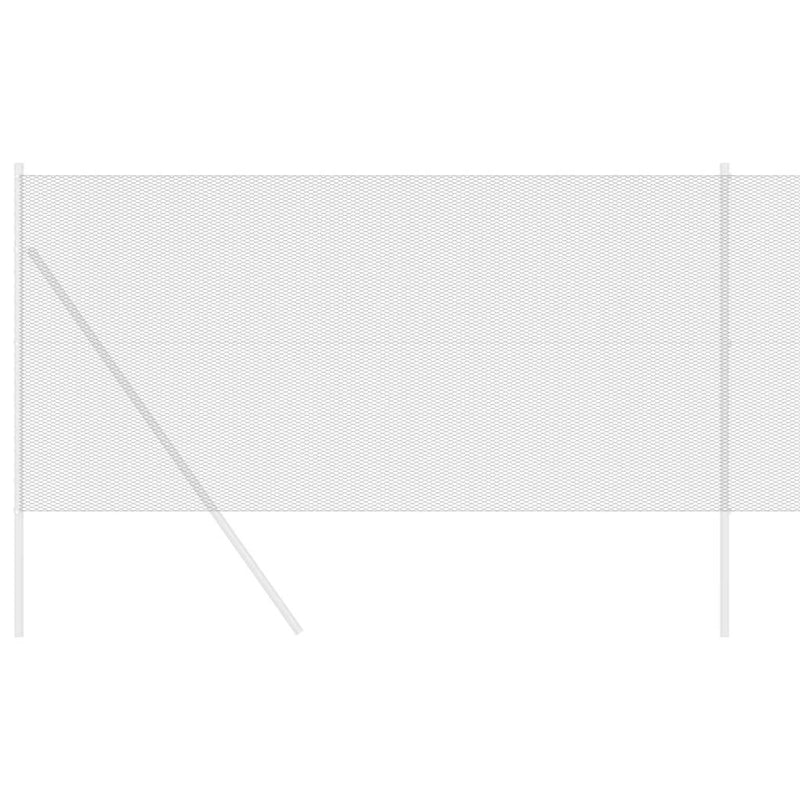 Afbeelding laden in galerijviewer, Vidaxl hexagon hek grijs 1 x 10 m pvc
