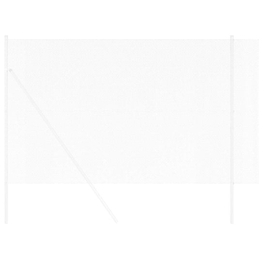 Vidaxl hexagon hek zilver 1,6 x 25 m gegalvaniseerd staal